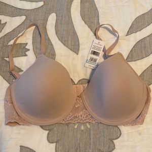 Natori Bliss Perfection Bra 34C Nude NWT